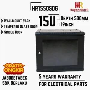gambar box server ukuran 15u dari haganerack