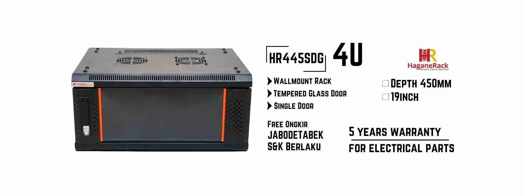 Wallmount Rack Server 4U