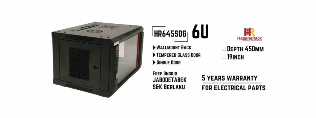 Wallmount Rack Server 6U Haganerack