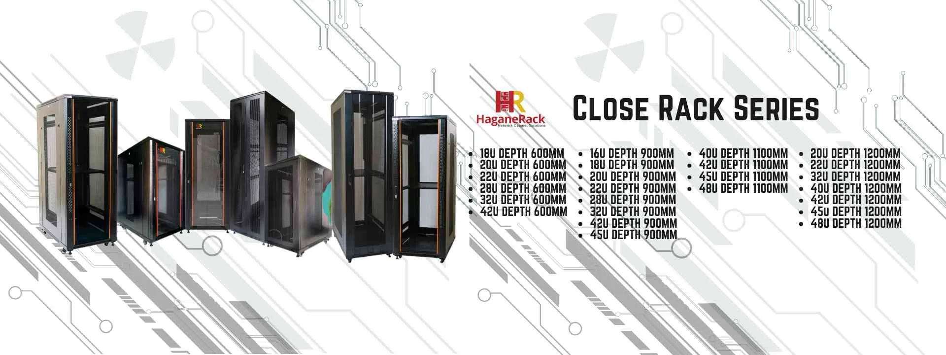 haganerack close rack server