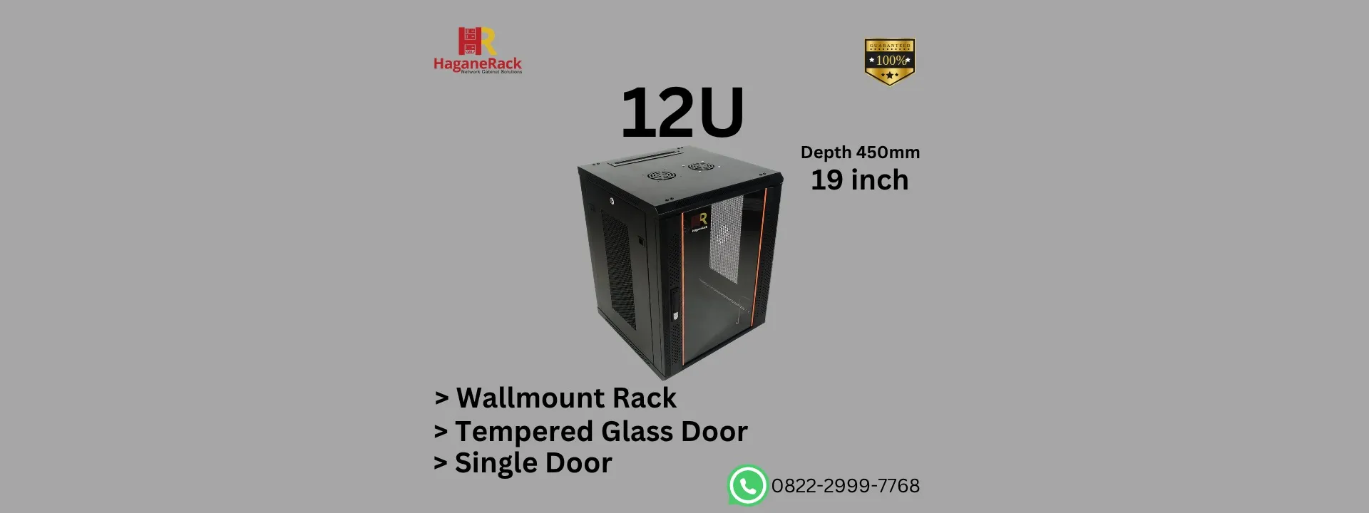 rak server 12u haganerack