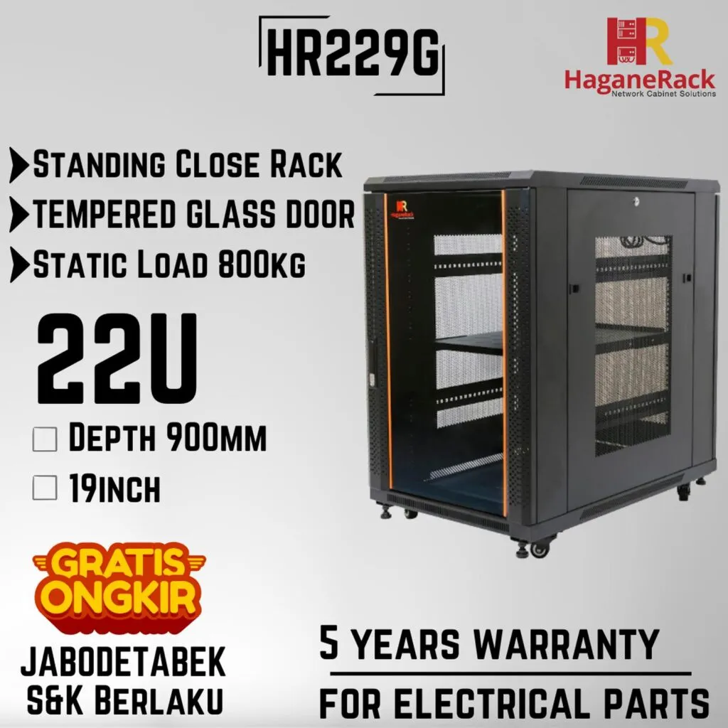 rak server 22u haganerack rak server 22u haganerack