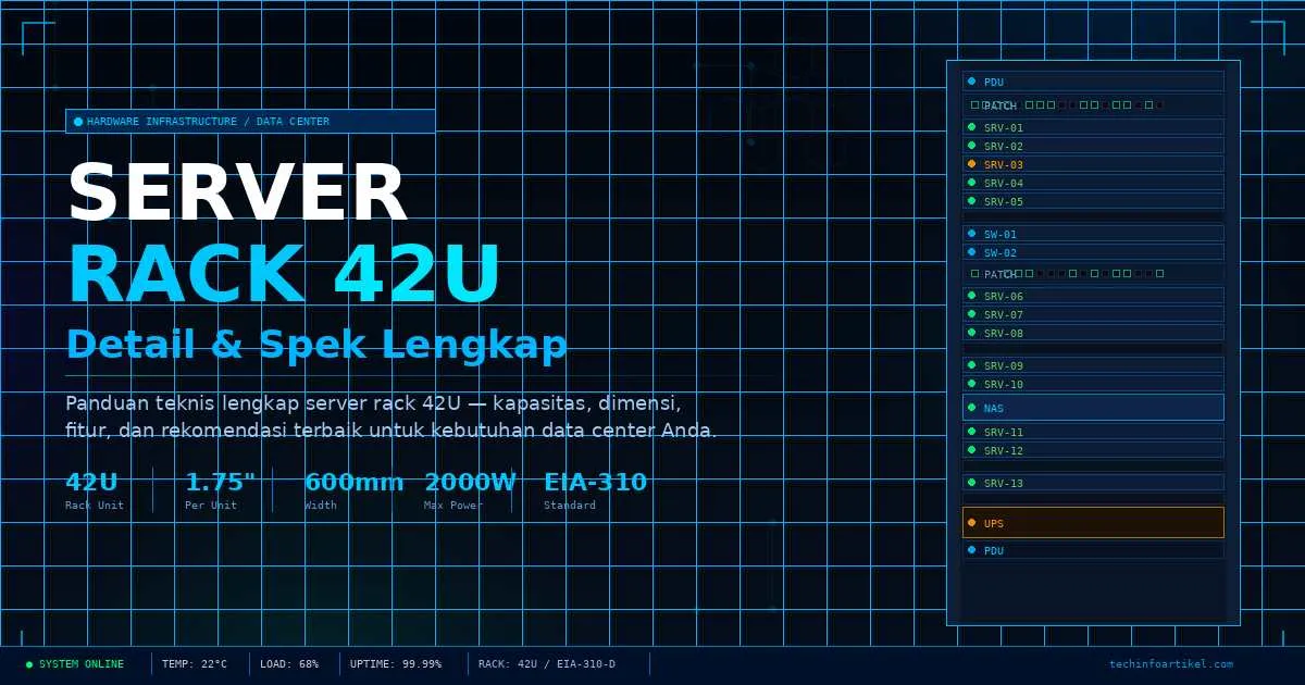 server rak ukuran 42u