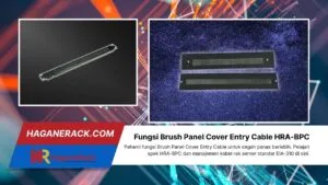 Brush Panel Cover Entry Cable HRA-BPC
