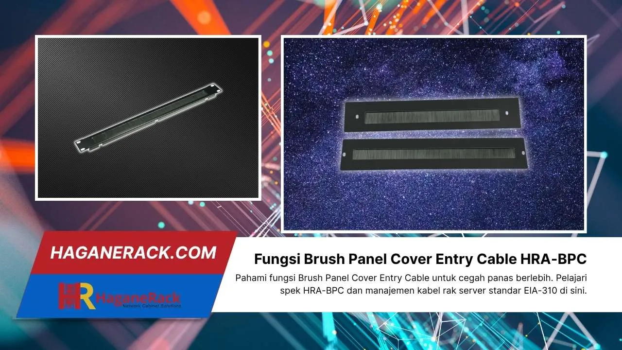Brush Panel Cover Entry Cable HRA-BPC