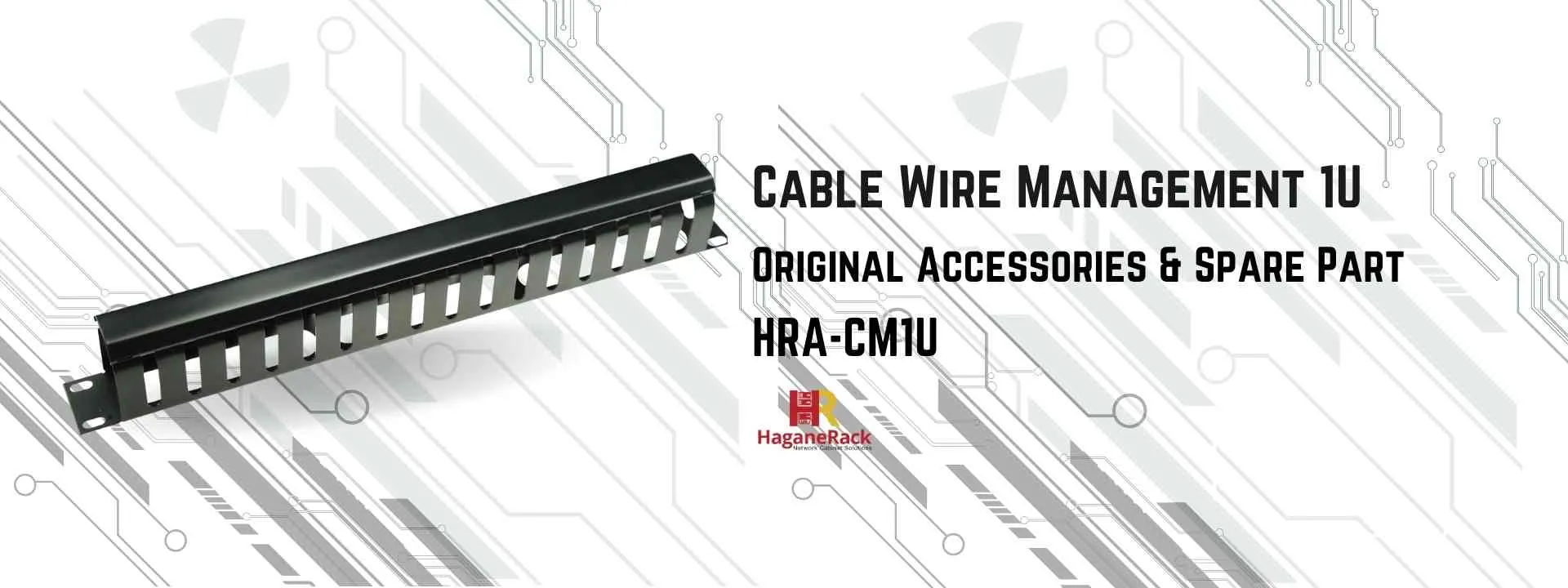produk Cable Wire Management 1U