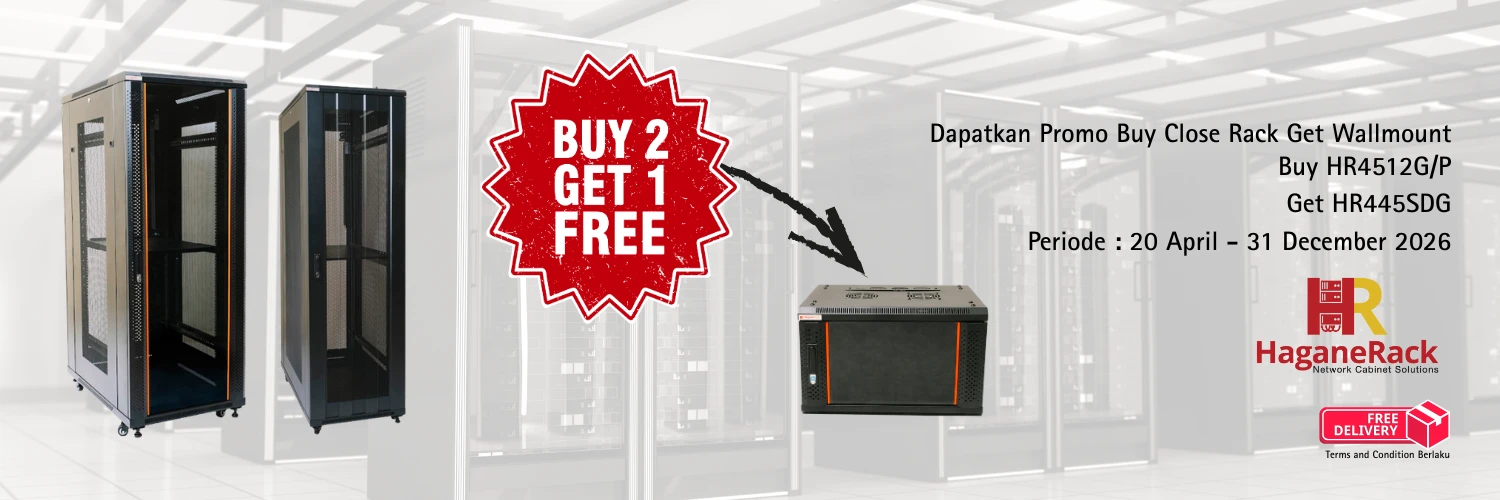 Dapatkan Promo Buy Close Rack Get Wallmount