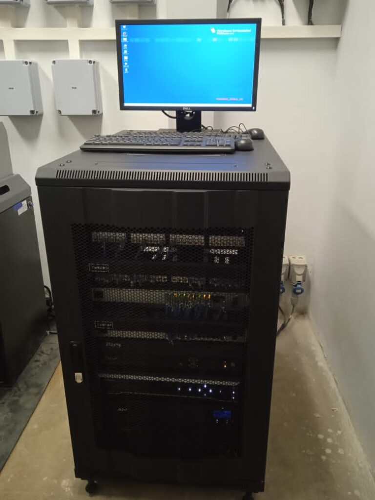 Project Instalasi Rack Server 22U Haganerack HR226P di SPBU Vivo