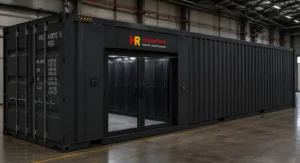 Smart Hot Aisle Containment in Container