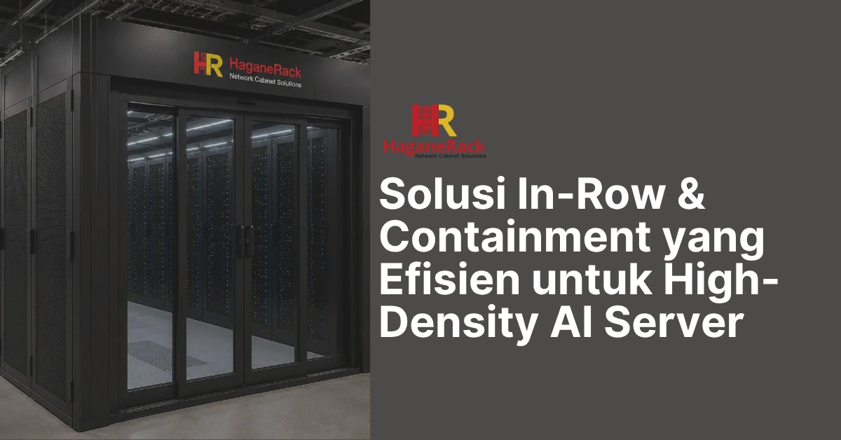 Solusi In-Row & Containment yang Efisien untuk High-Density AI Server